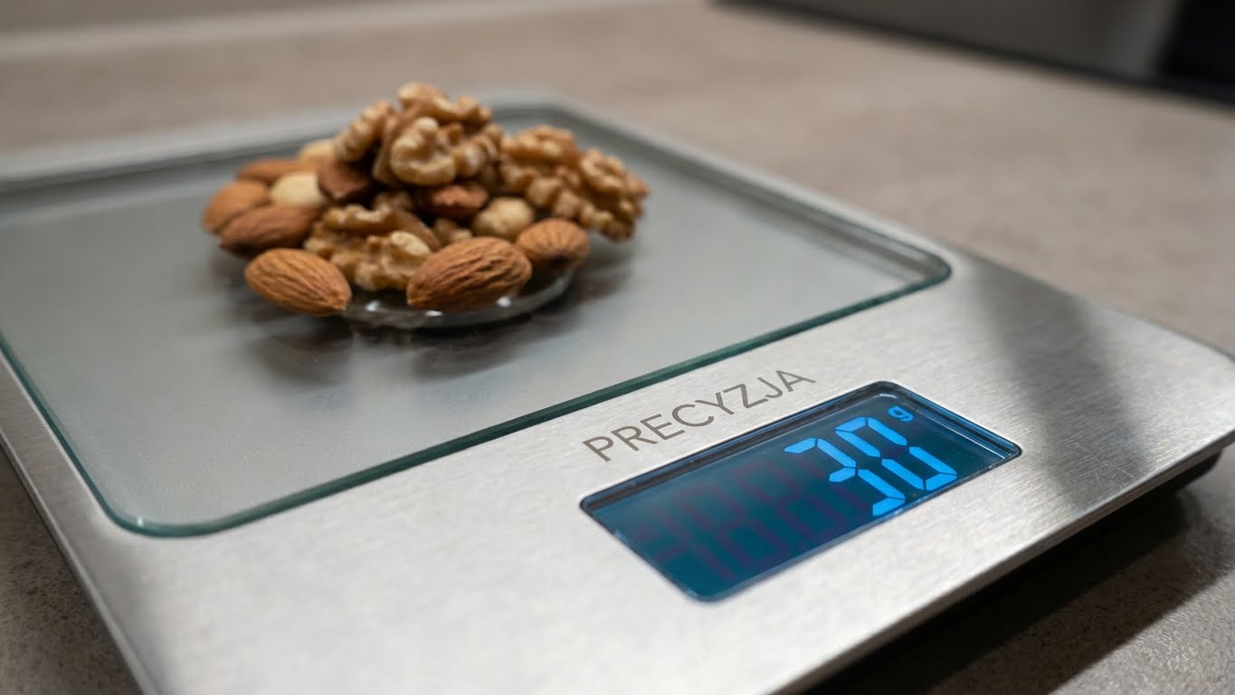 Waga kuchenna elektroniczna: Dlaczego "na oko" to w diecie "na pewno za dużo"?